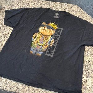 Big Paw Paw Black Graphic Tee